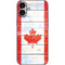 Canada Flag Light Wood iPhone 16 Plus Skin